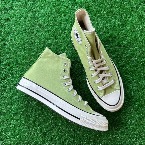 ✨New Converse Chuck Taylor All Star Chuck 70 Hi Vitality Green - Picture 3 of 10